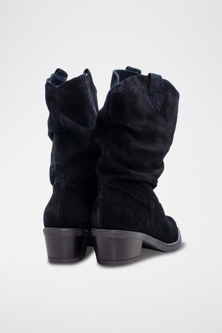 Nubuck Laarzen - Zwart