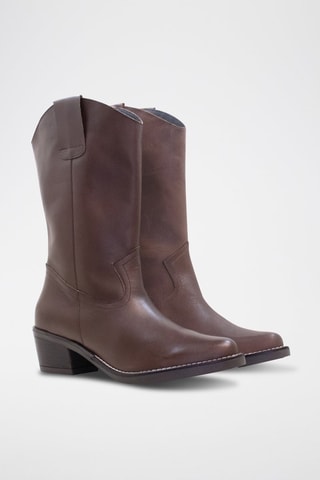 Leren Laarzen - Bruin