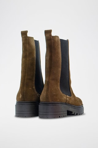 Nubuck Chelsea Boots - Kaki