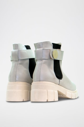 Leren Chelsea Boots - Hemelsblauw