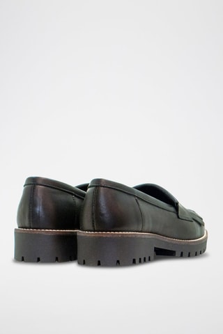 Leren Mocassins - Zwart