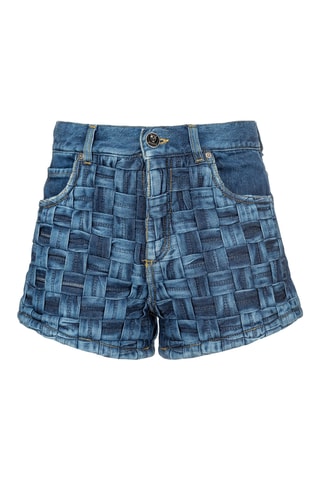 Short - Denimblauw