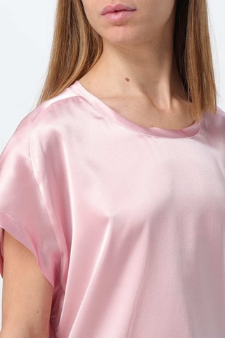 Zijden Top - Roze