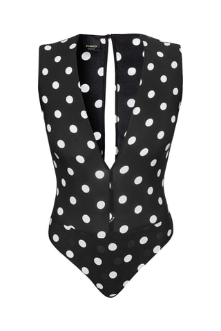 Mouwloze Bodysuit - Zwart