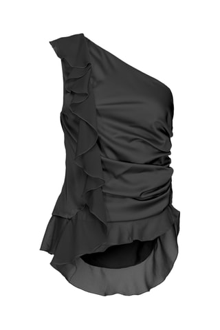 Mouwloze top - Zwart