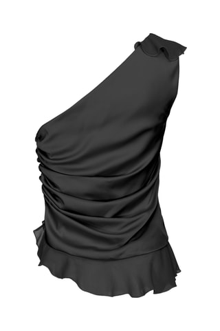 Mouwloze top - Zwart