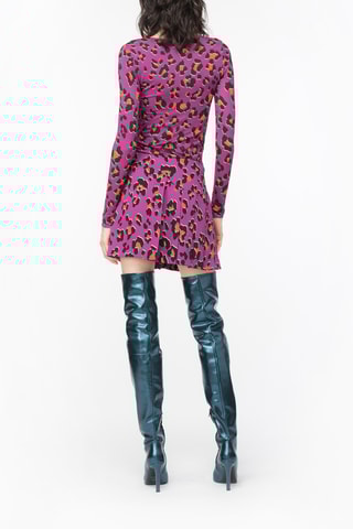 Wikkelrok met Plooien - Paars