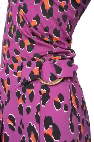 Wikkelrok met Plooien - Paars