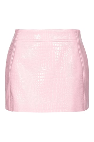 Rechte Minirok - Roze