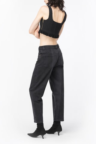 Crop Top - Zwart