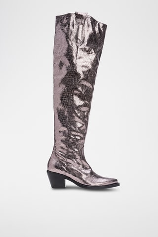 Lieslaarzen - Zilverkleurig