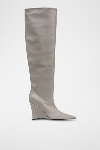 Leren Laarzen - Beige