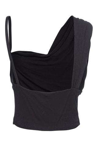 Mouwloze top - Zwart