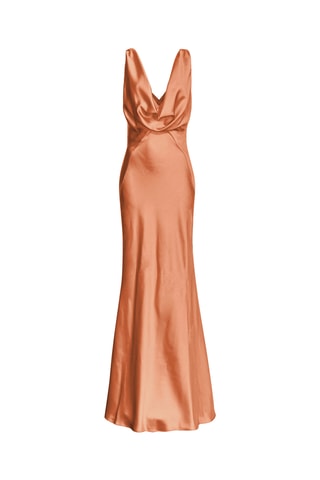 Robe longue sans manches - Taupe