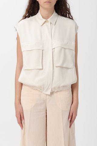 Mouwloos Vest - Beige