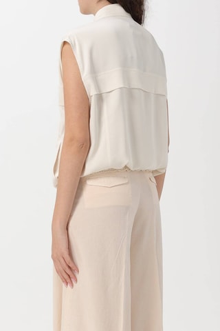 Mouwloos Vest - Beige