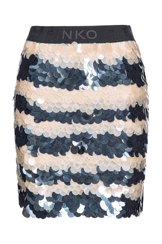 Rechte Rok - Zilverkleurig