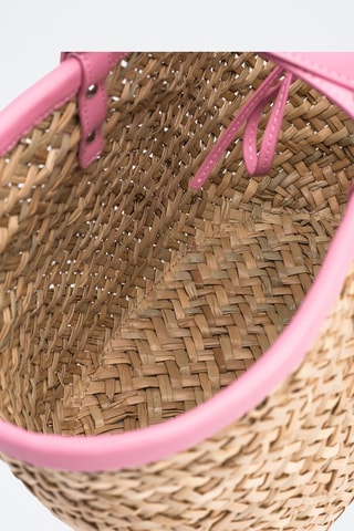 Leren Shopper - Roze