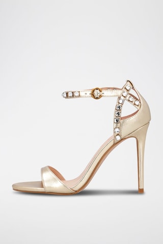 Leren Sandalen - Goudkleurig