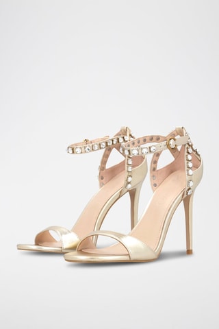 Leren Sandalen - Goudkleurig