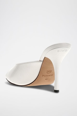 Muiltjes met Hak - Wit