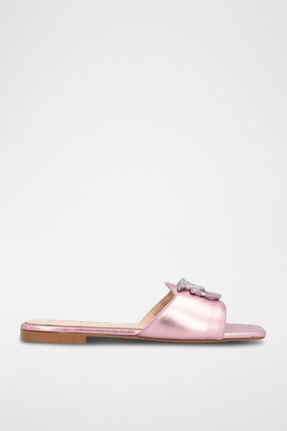 Geitenleren Muiltjes - Roze