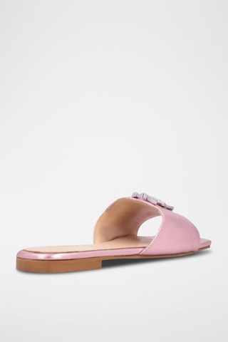 Geitenleren Muiltjes - Roze