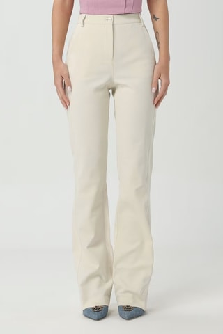 Broek Hoge Taille - Wit