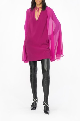 Rechte Jurk - Fuchsia