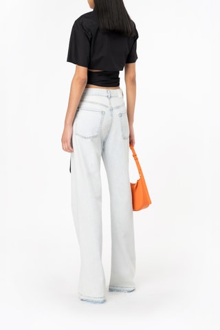 Geknoopte Blouse - Zwart