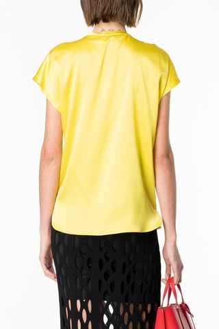 Zijden Top - Geel