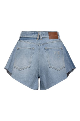 Spijkershort - Blauw