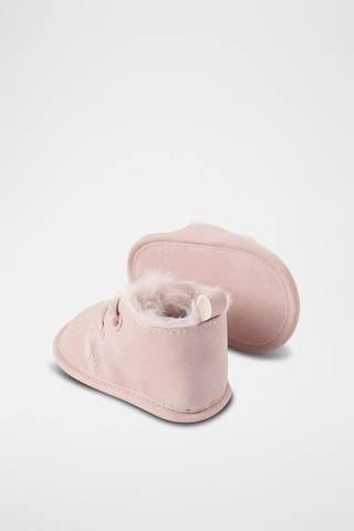 Chaussons fourrés - Rose clair