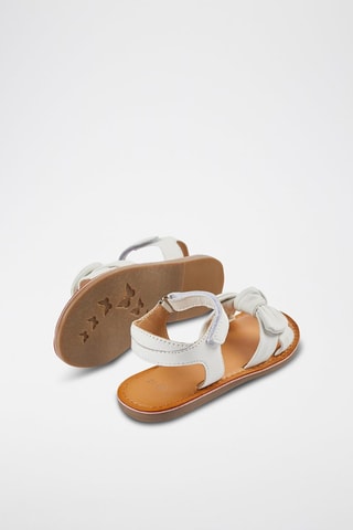 Sandales en cuir - Blanc