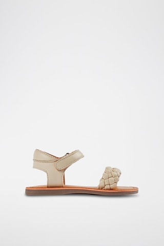 Sandales en cuir - Blanc