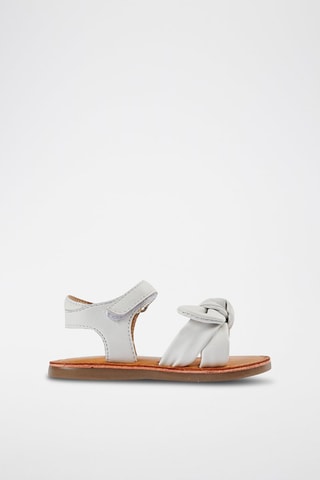 Sandales en cuir - Blanc