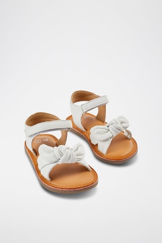 Sandales en cuir - Blanc