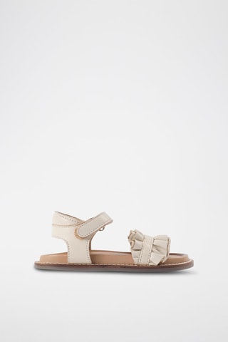 Sandales en cuir - Blanc