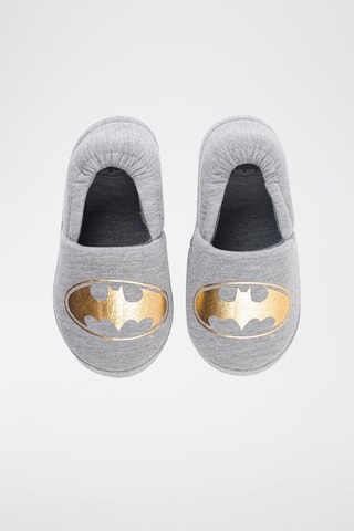 Pantoufles Batman La ligue des Justiciers DC Comics - Gris foncé