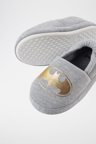 Pantoufles Batman La ligue des Justiciers DC Comics - Gris foncé