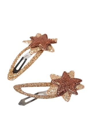 Barrette clic clac - Doré 