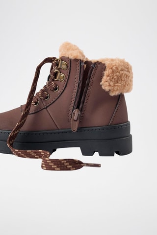 Boots fourrés - Marron