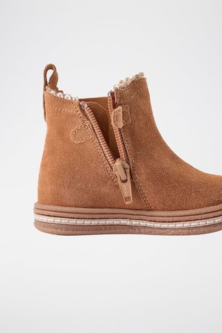 Bottines - Beige foncé