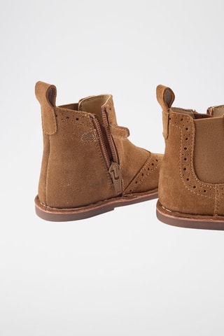 Bottines - Beige foncé