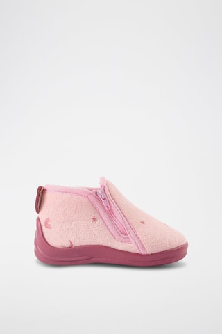 Bottines fourrées - Rose clair