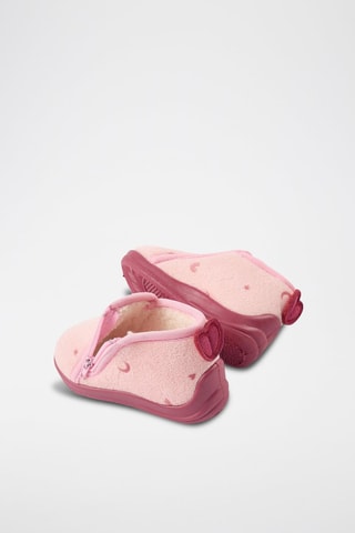 Bottines fourrées - Rose clair