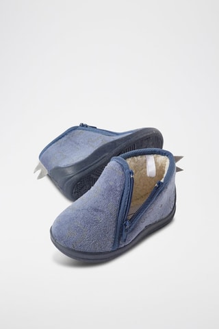 Bottines fourrées - Bleu foncé