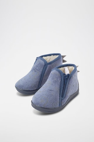 Bottines fourrées - Bleu foncé