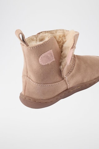 Bottines fourrées - Rose