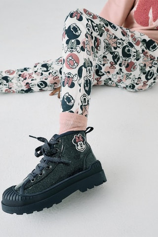 Bottines vernies Minnie Disney - Bleu foncé